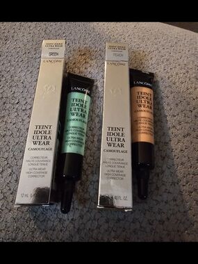 Lancome Teint Idole Ultra Wear Camouflage Correctors - Green & Peach